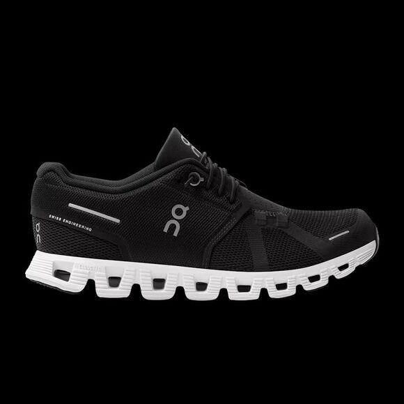 On Running Shoes - On Cloud 5 Women's Sneakers Black/White Size 9 Running Shoes